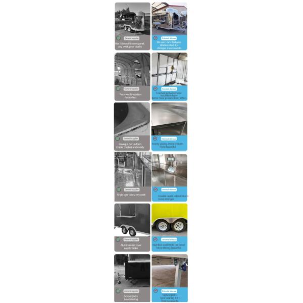 Customization Mobile Food Cart Citroen Electric Food Truck for Hot Dogs and Ice Cream