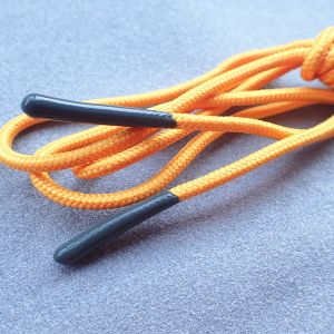 Round Shape Polyester Silicone Dipping 6mm Drawstring Cord