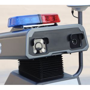 Outdoor Rugged Mobile Security Patrol Robot Electronic Autonomous Police Robot