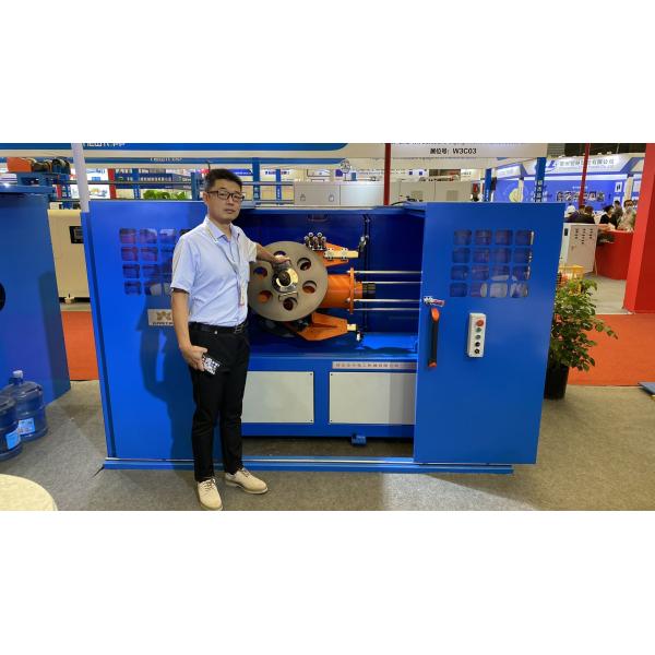 Eccentric Tangential Type Non Metallic Taping Machine High Speed Stepless