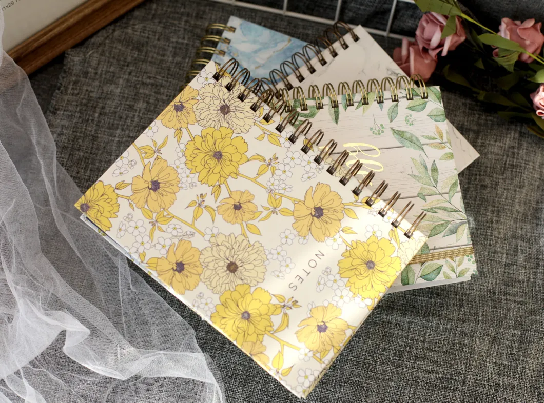 OPP Agenda Organizer Planner Notebook Laminated Spiral Bound OPP 8 Inches X 9.5 Inches