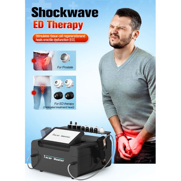 Shockwave Therapy Machine Combining Pneumatic And Electromagnetic Therapy To Support Knees Pain Removing Fat Cellulite Reduction Function