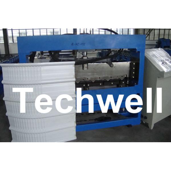 PLC Computer Control Custom Roof Panel Curving Machine To Curve Finished Roof