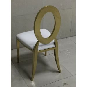 Hot sale Wedding Party Golden Stainless Steel Phoenix Dining Chair