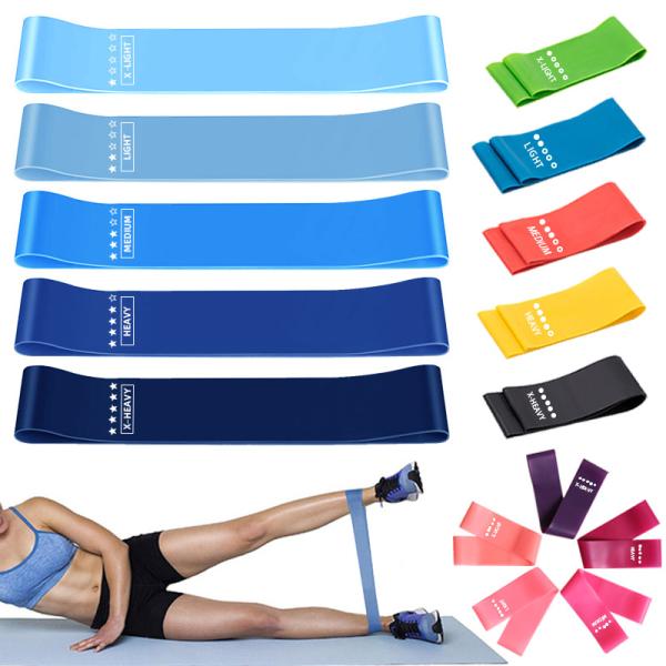 Buy 1.8M 5 Piece TPE Resistance Bands at wholesale prices