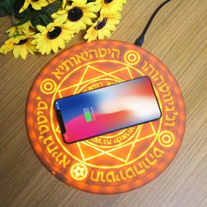 Magic Circle ABS 10W QI Wireless Charging Pad