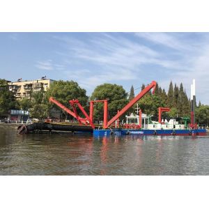 Steel Hydraulic Suction Dredger Equipment For Mud And Debris Removal