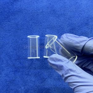 Quality High Temperature Corrosion Resistant Transparent Polished Quartz Rings Customized for sale