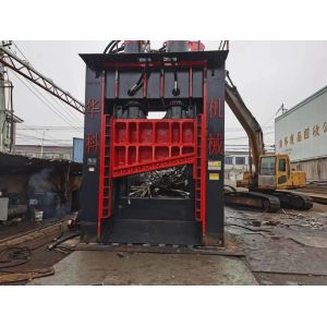 PLC Automatic Control Scrap Metal Shearing Machine With 2 Remote Controls High