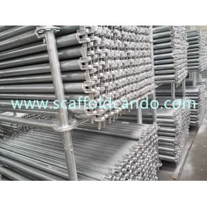 Scaffold ringlock ledger hot dip galvanized Q235 steel ledger horizontal 900mm
