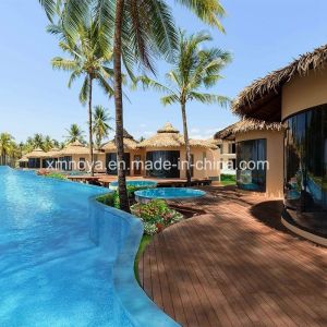 Customized Thatch Tile SGS Plastic Waterproof Fireproof Artificial Thatch
