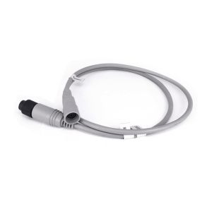 4M 6 Pin Metal Connector Coiled Trailer Cable For Bluetooth Camera