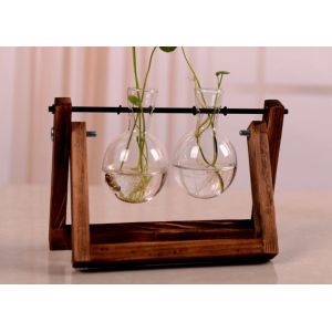 glass vase terrarium for planting deco