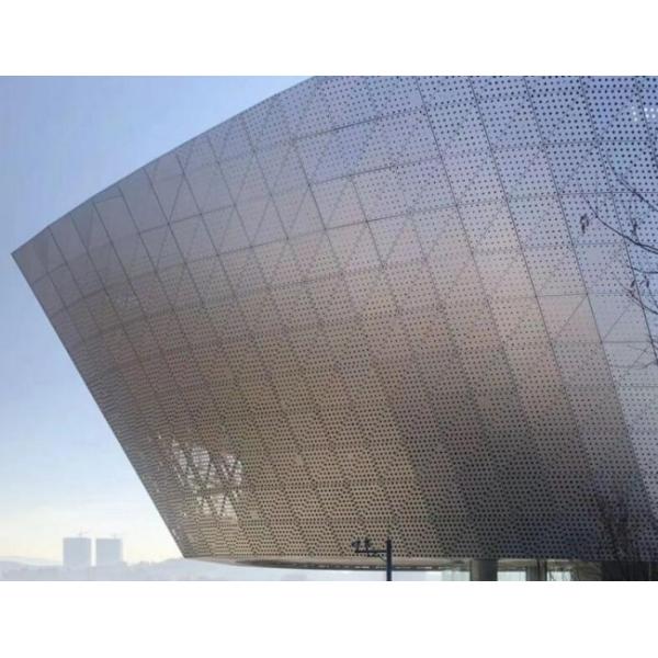 Building Construction Perforated Aluminum Panels