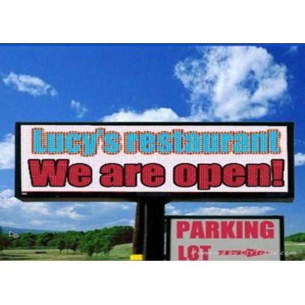 High Definition Ultrathin Outdoor Full Color Led Display 960mm * 960mm For Advertising