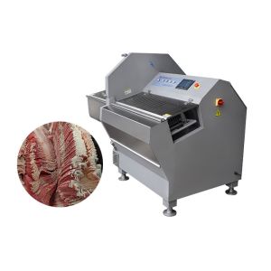 Large Beef Frozen Meat Slicer Hard Meat Slicing Equipment 280pcs/min