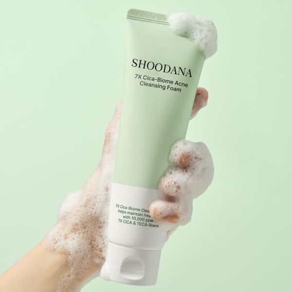 Organic Skincare Wholesale 7x Cica-Biome Acne Deep Cleansing Moisturizing Cream 120ml for All Skin Types New Arrival