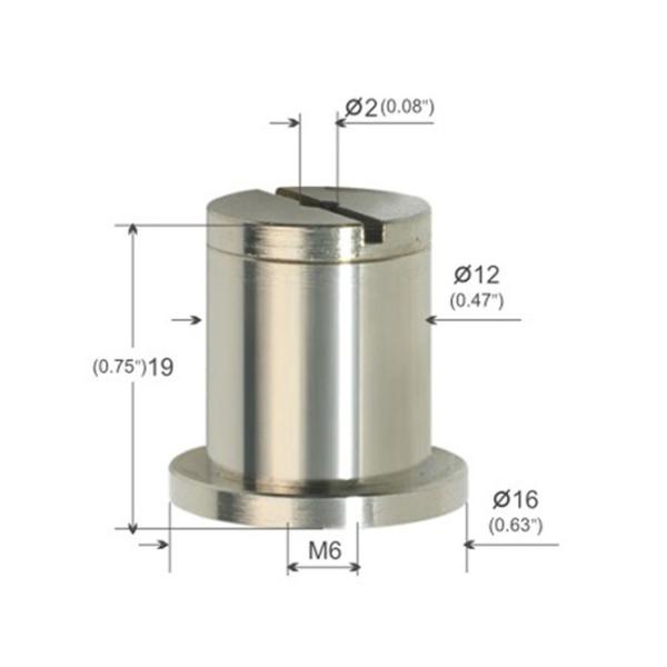 Buy Brass Wire Rope Ceiling Attachment Parts Hemispherical With Groove YW86248 at wholesale prices