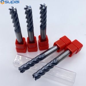 45/55 Degree Precision Helix Angle Copper Alloy End Mill