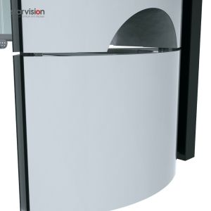 Polycarbonate Roofing Digital City Bus Shelter With Digital Advertising Display