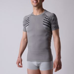 Seamless short sleeve for men, XLSS001