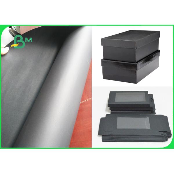 Acid Free Black Cardstock Paper 150gsm Jet Black For Business Card