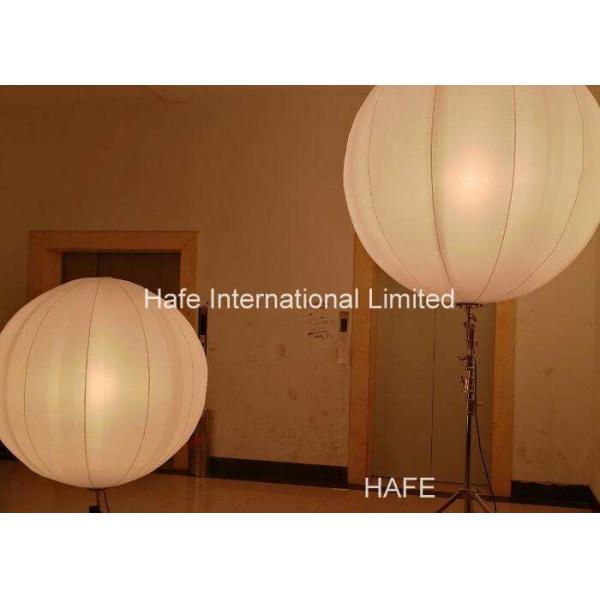 Buy 1.6 M Inflatable Lighting Decoration , Led Inflatable Balls 2x650W Tungsten Lamp at wholesale prices