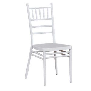 Restaurant Gold Chiavari Chairs Wedding Metal Frame Fabric Banquet Chairs