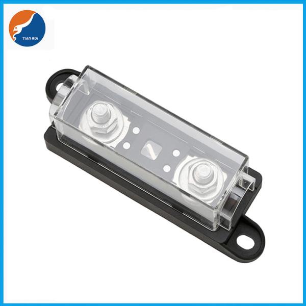China Thick Base ANM Fuse Blocks Transparent PC Cover Bolt On Fuse Holder on sale China Thick Base ANM Fuse Blocks Transparent PC Cover Bolt On Fuse Holder on sale