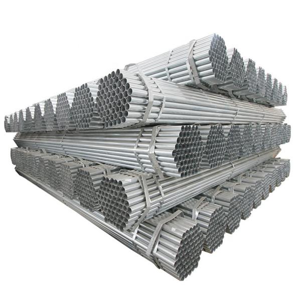 Buy JISG3444 BS1387 1/4'' Galvanized Steel Round Pipe ST42 ST52 at wholesale prices