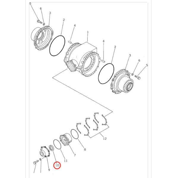 07012-00115 0701200115 Oil Seals For Komatsue Excavators Wheel Loaders PC200 PC210 PC220 PC228 PC228US PC230 PC230NHD