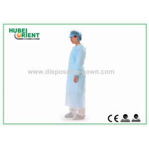 China Light Weight 120*190cm 135*205cm CPE Protective Disposable Gown on sale