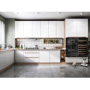 Furniture Modern Kitchen Cabinets European Style Environmental Friendly Wall