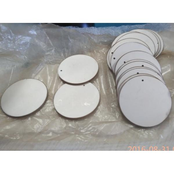 Buy Ultrasonic Application Piezo Ceramic Ring Tube Plate Round P4 P8 P5 Materials at wholesale prices