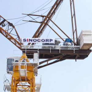 4 Ton 6t Flat Top Tower Crane Equipment