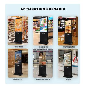 Qtenboard Commercial-Grade Bank Digital Signage Screens Factory Direct Sale