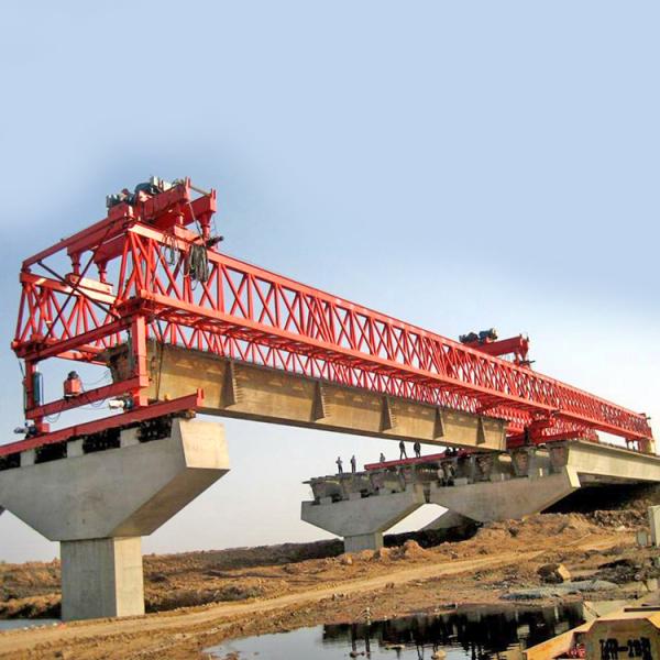 Buy 200ton Segmental Bridge Launching Machine Double Truss Highway Girder at wholesale prices