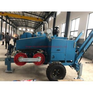 Power Electric Cable Hydraulic Puller With 5Km/H Maximum Pulling Speed