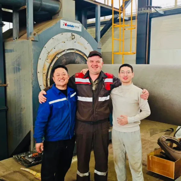 HDPE Polyurethane Foam Jacket Pipe Production Line with Vacuum Calibration Method and Siemens PLC Control for 48-2000mm Pre-insulated Steel Pipe