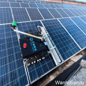 150 M Remote Controlled 1.2MW Solar Panel Cleaning Robot for Customized Building