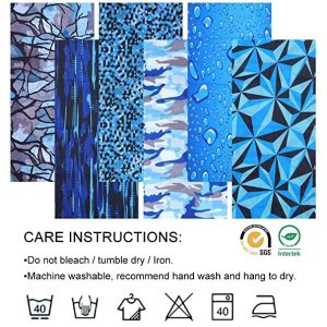 Reflective Paisley Pattern Silk Warm Neck Tube Scarf Bandana