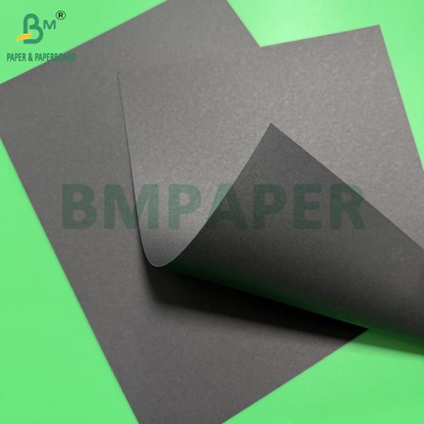 400gsm 450gsm Black Paper Two Side Deep Black Sheets 610x860mm