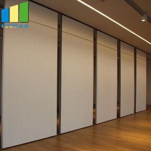 Laminate Melamine Finish Movable Wall Partitions With Ceiling Wheels / Folding