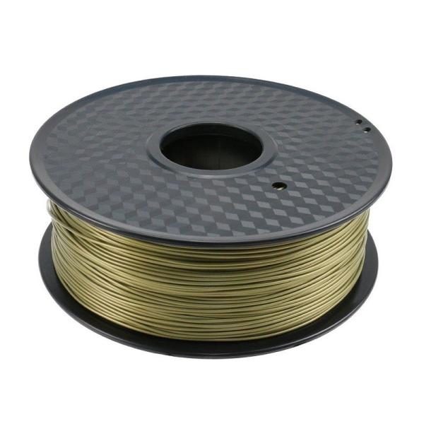 Buy Bronze Heat Resistant Plastic PLA Plastic Filament Safe For Reprap 3D Printer at wholesale prices