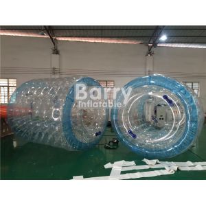 Transparent Inflatable Pool Water Roller Ball For Grassplot / Beach