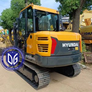 Hyundai HX60 6ton Crawler Excavator Moving Type Crawler Newest Model Available