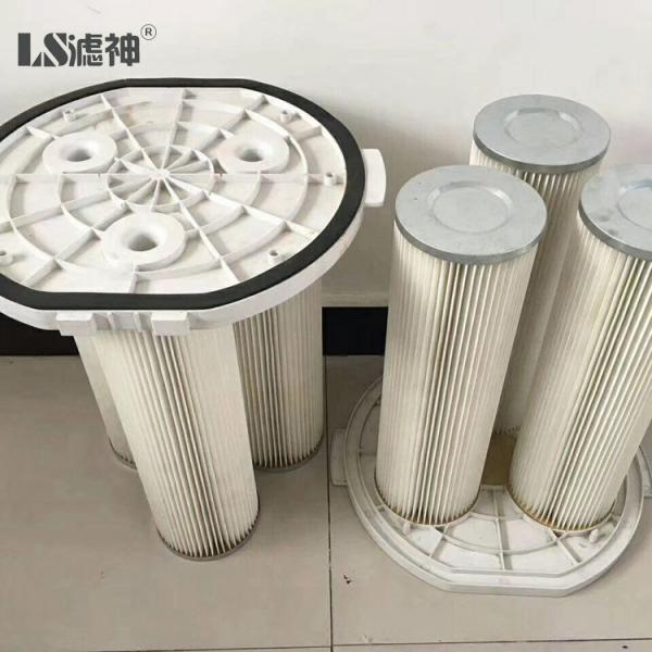 Quick Dismantling Anti Static Air Filter Oil Removing Dust Collector Cartridge