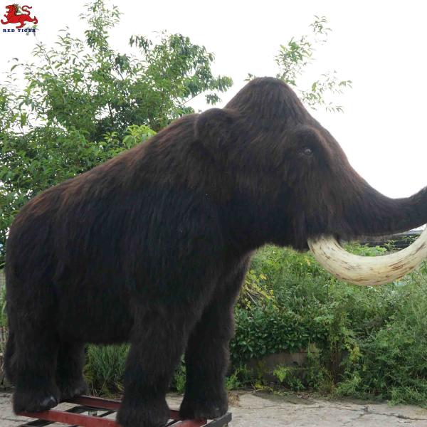 Full Size Realistic Woolly Mammoth Waterproof for Amusement Park