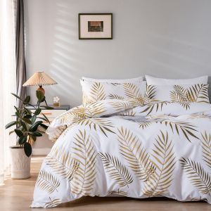 Printed 3 Pieces Bedding Set for King Size Bed Duvet Cover Set and Designer Bed