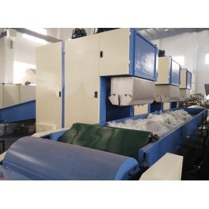 Non - Woven Polyster Fiber Bale Opener Machine CE / ISO 9001 Certification